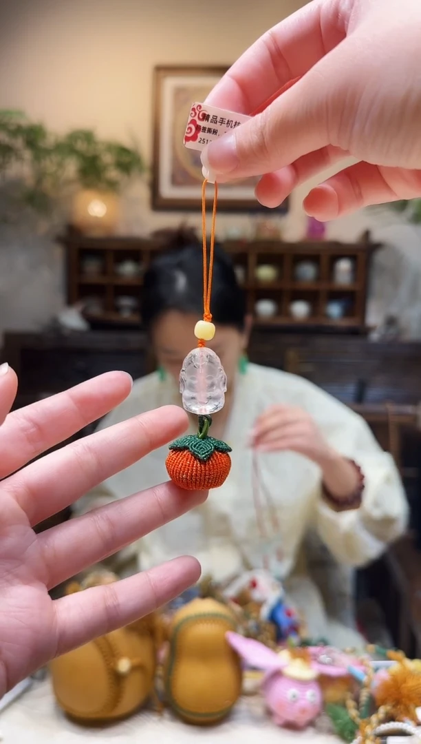 颈饰未镶嵌水晶挂件