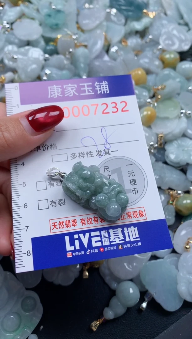 颈饰未镶嵌翡翠7232