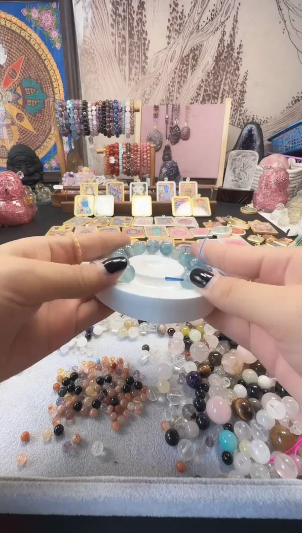 水晶珠宝半成品未镶嵌水晶珠珠