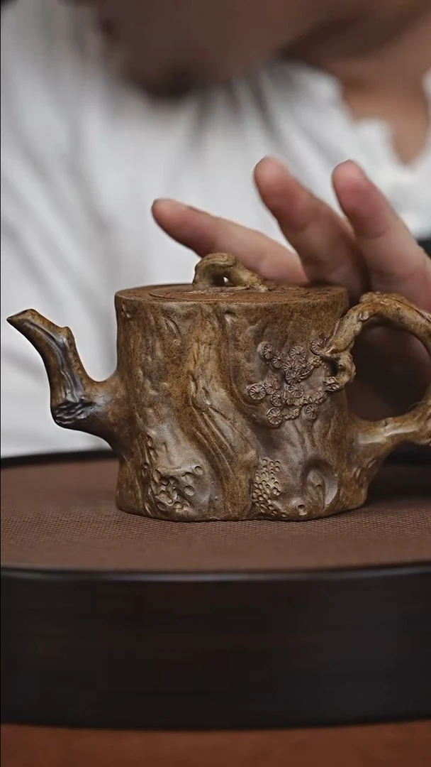 茶壶紫砂原矿紫砂壶