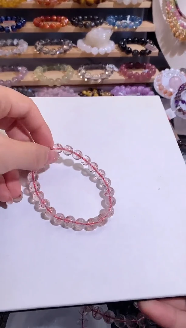【闪购商品】水晶手链未镶嵌7mm手链