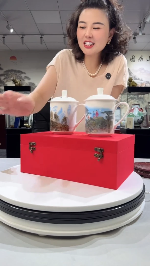 盖子款陶瓷景德镇其他摆件