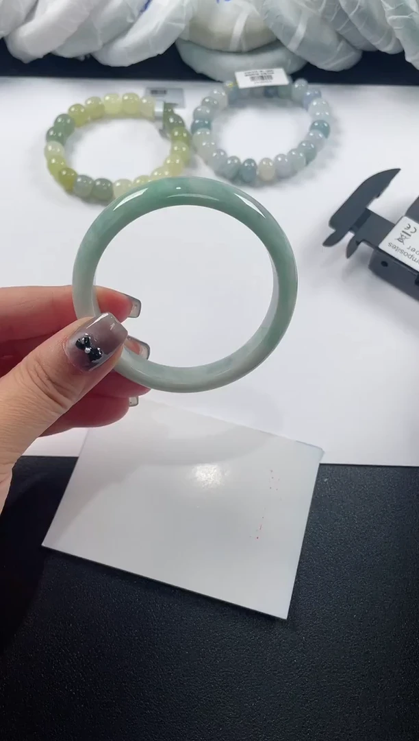 未镶嵌手镯翡翠基地发货H1875 55+