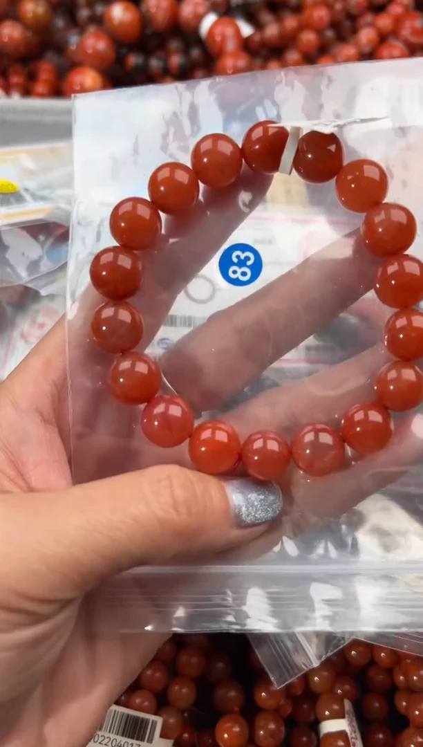 未镶嵌手串南红玛瑙11+