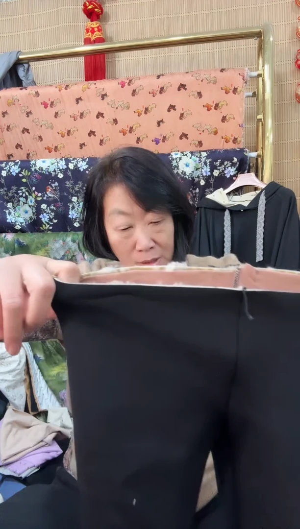 鲨鱼皮无腰棉裤半成品小码一条（有残无售后）