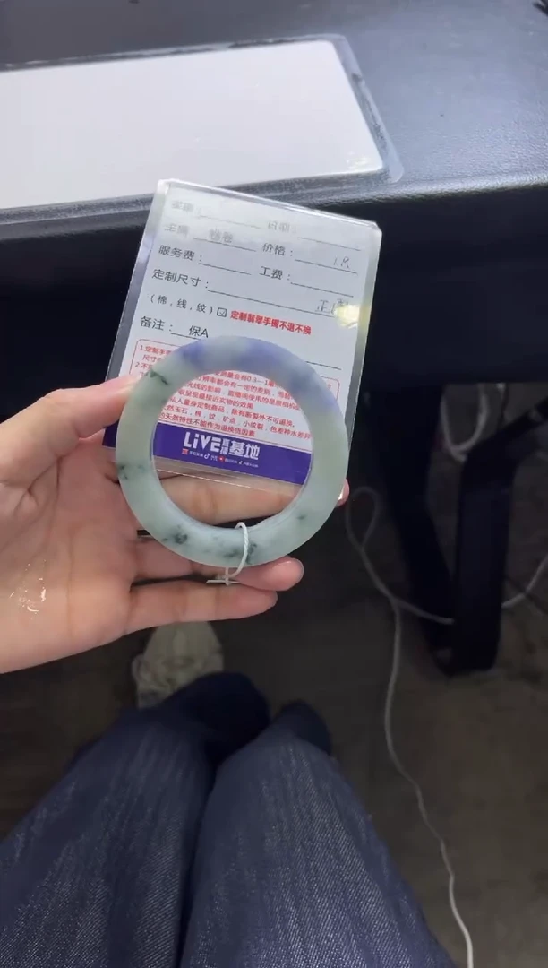 未镶嵌手镯定制翡翠用****0定制手镯不退不换
