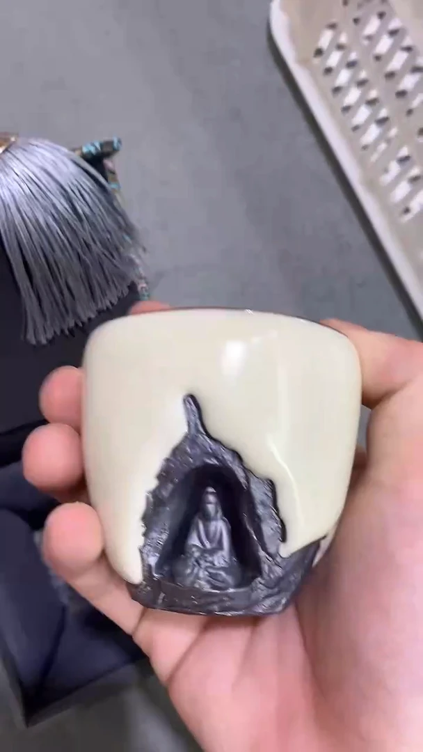 瓷片陶瓷茶具茶器黄