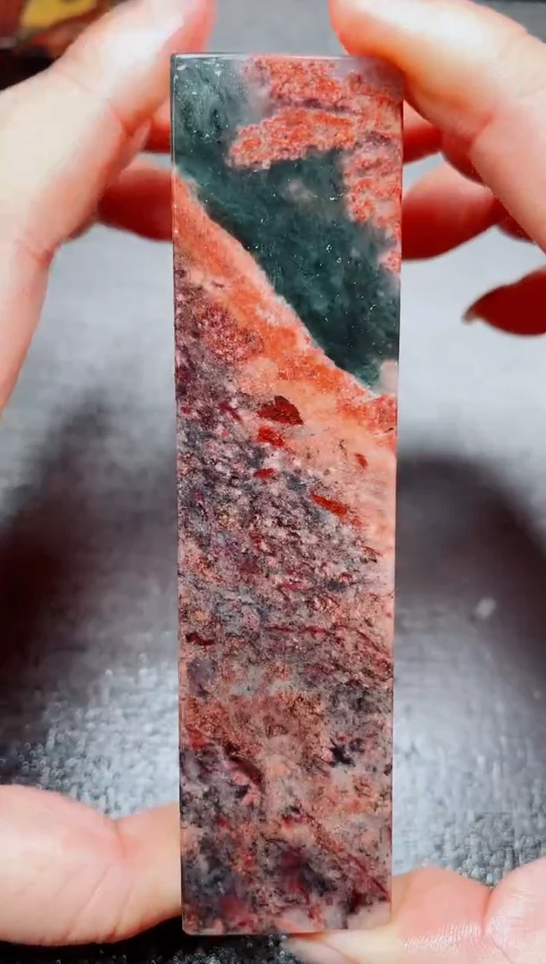 玉桂林鸡血玉素章--20