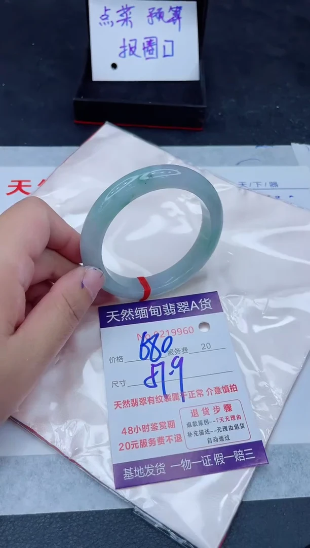 未镶嵌手镯翡翠680.0000
