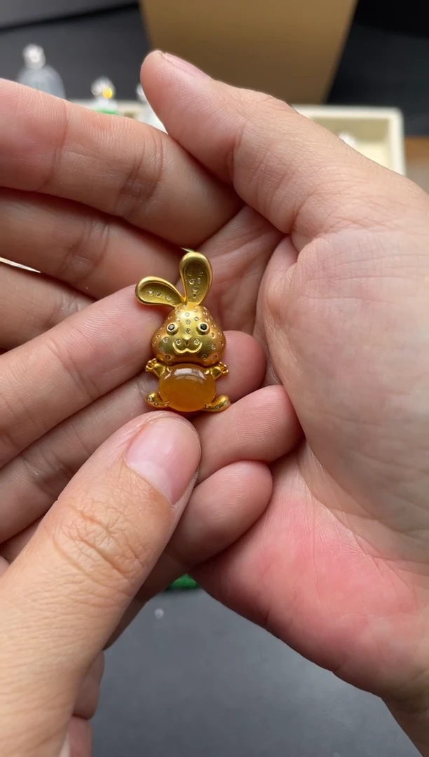 【闪购商品】翡翠颈饰18K金镶嵌163........