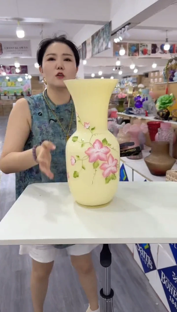琉璃瑞棋花瓶花器Q-晚5
