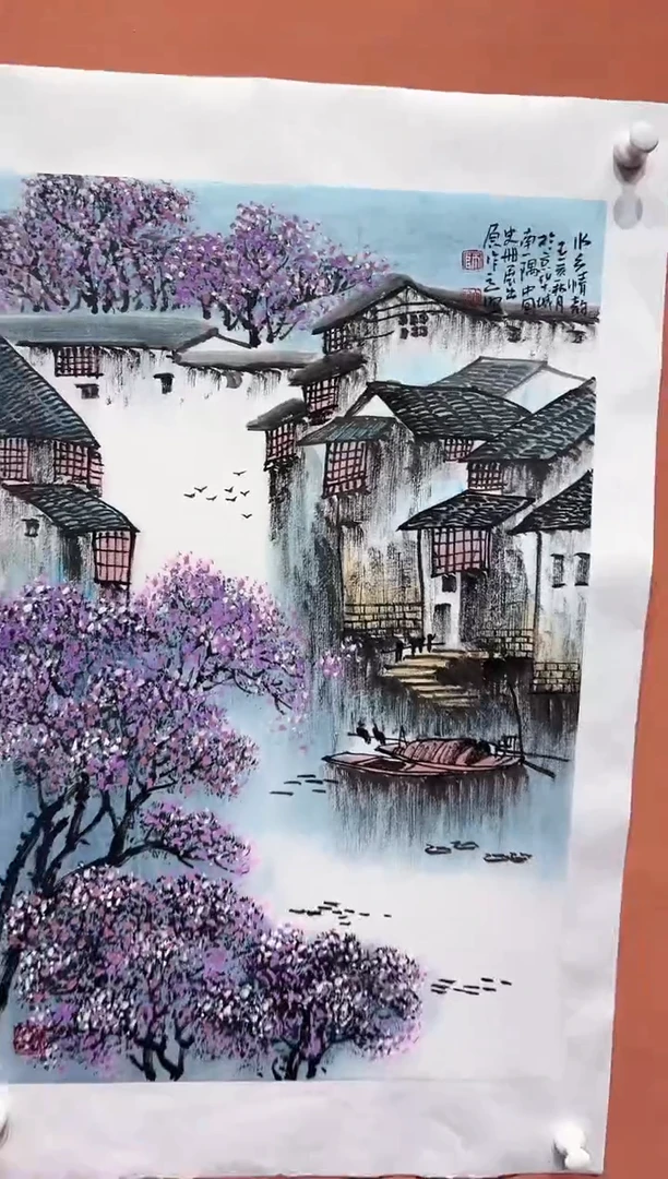国画师立照老师国画作品