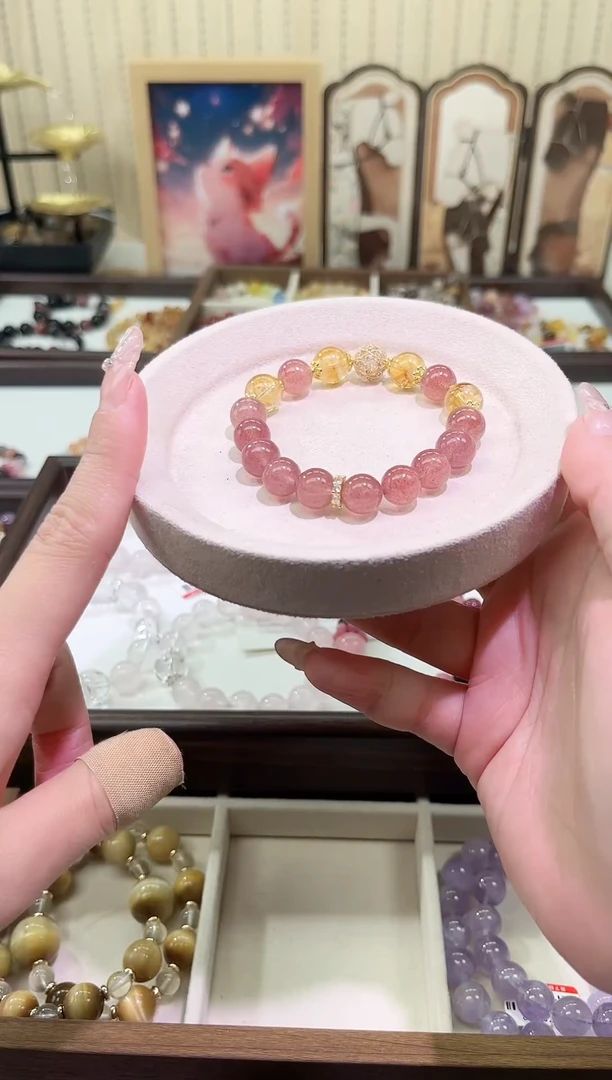 未镶嵌手串水晶4