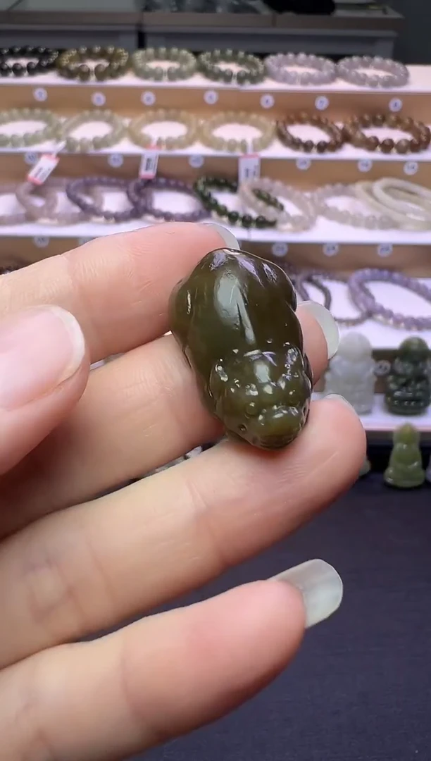 颈饰未镶嵌和田玉260号链接约卡28*17*10