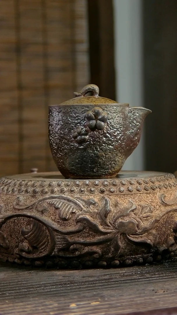 茶壶紫砂梅花宝瓶 容量160