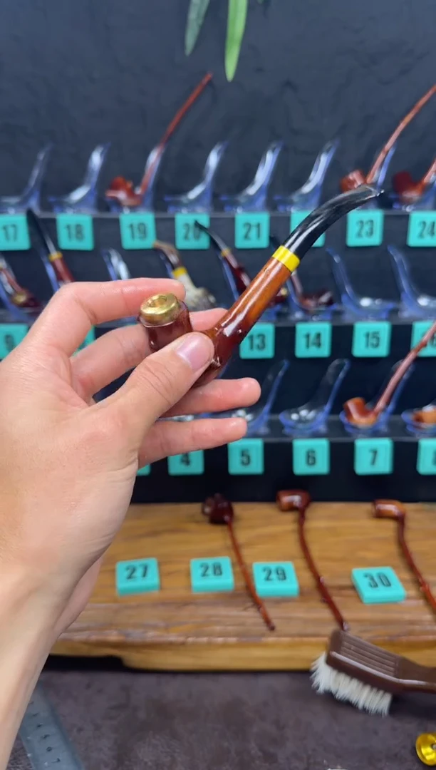 一物一图檬子木手工香烟嘴