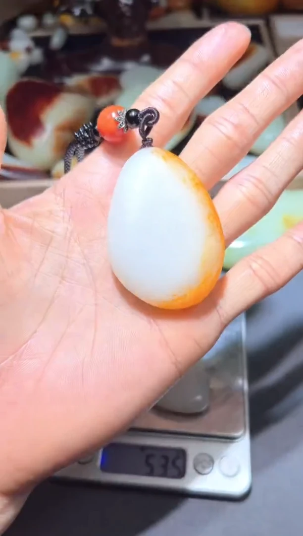 【闪购商品】和田玉（子料）挂件未镶嵌YL-ZZ-1.19-80