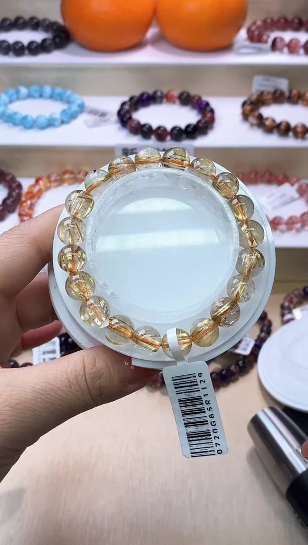 【闪购商品】发晶手链未镶嵌金发晶9m+