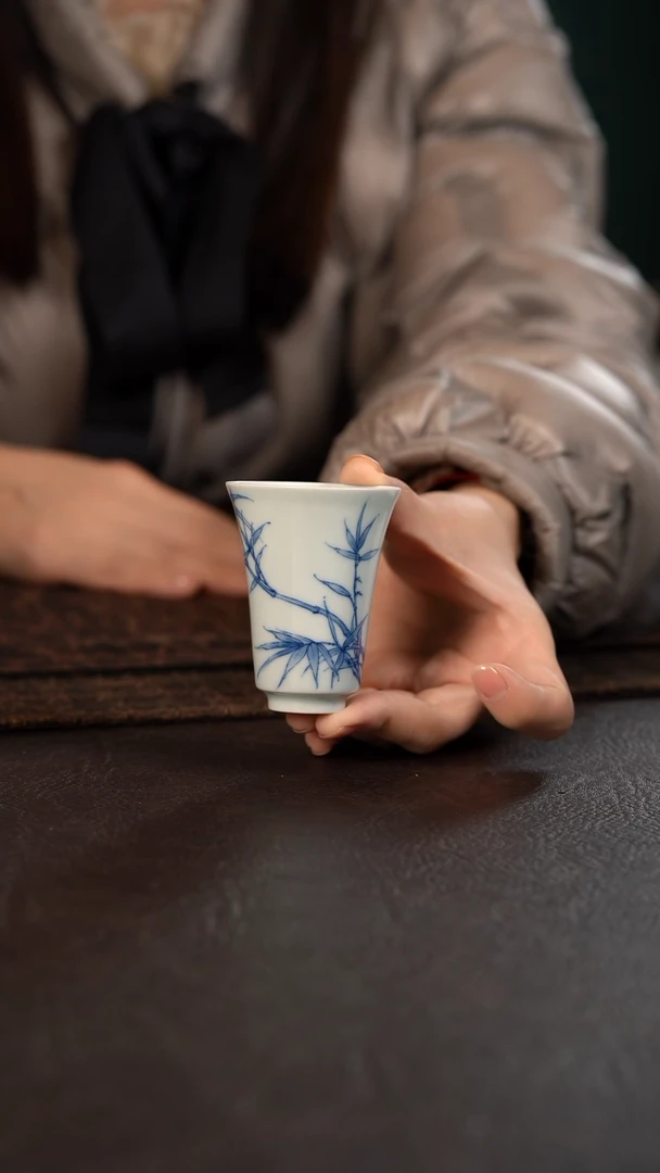 【闪购商品】杯HLX陶瓷竹子闻香杯
