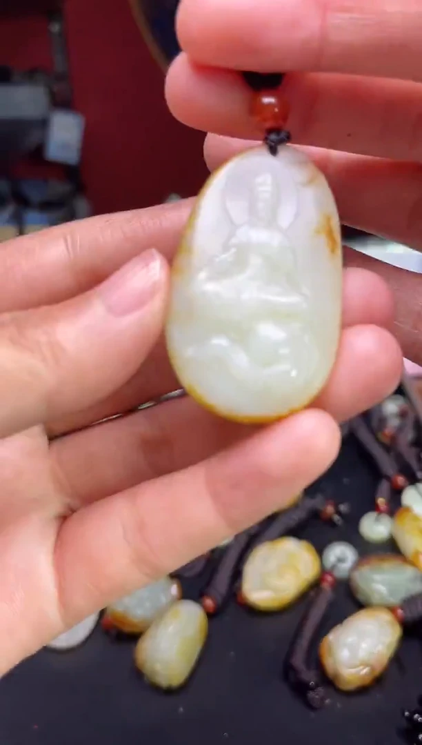 颈饰未镶嵌和田玉123