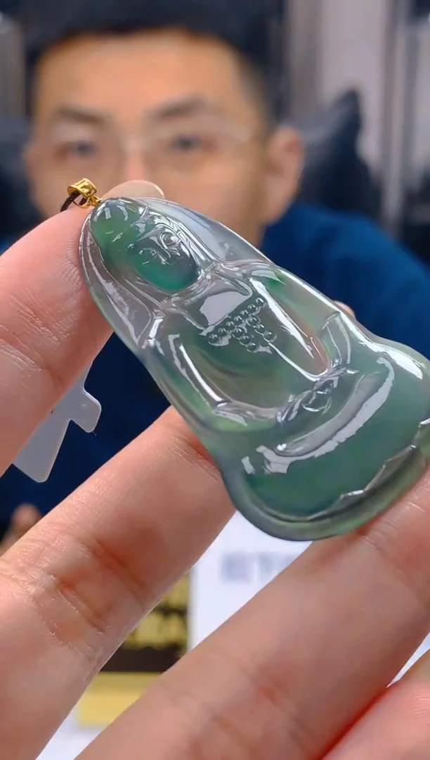 定制翡翠18K金镶嵌闪购毛货链接ZJX021