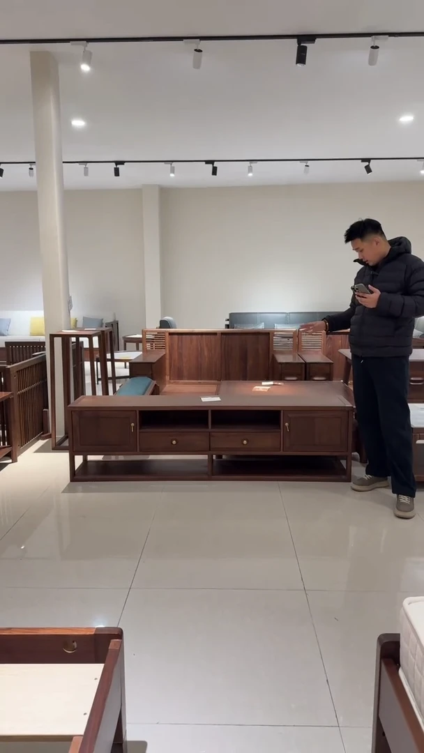 北美黑胡桃（拍下联系客服确认发货时间）电视柜