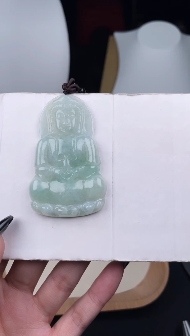 颈饰未镶嵌翡翠Y5A087观音