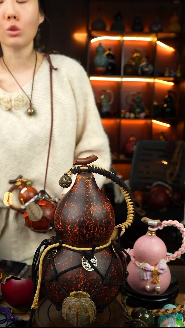 591号1800ml左右非遗大漆酒葫芦