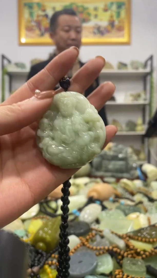 【闪购商品】岫玉吊坠未镶嵌