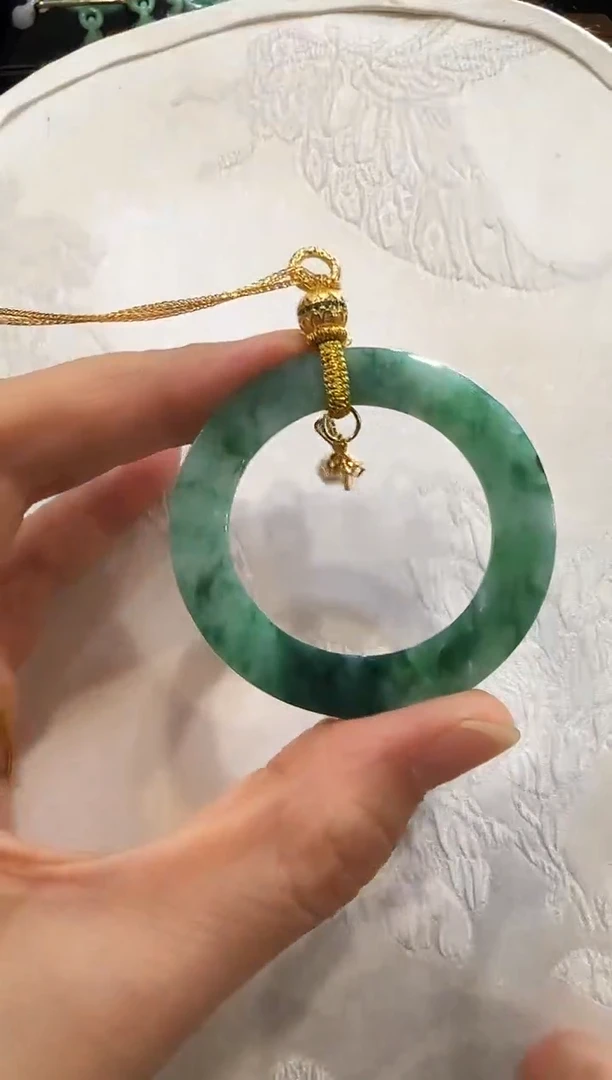 颈饰未镶嵌翡翠国风