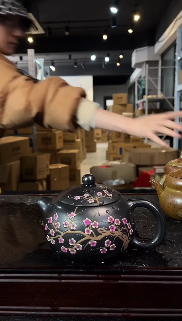 宜兴紫砂 紫砂茶壶  西施