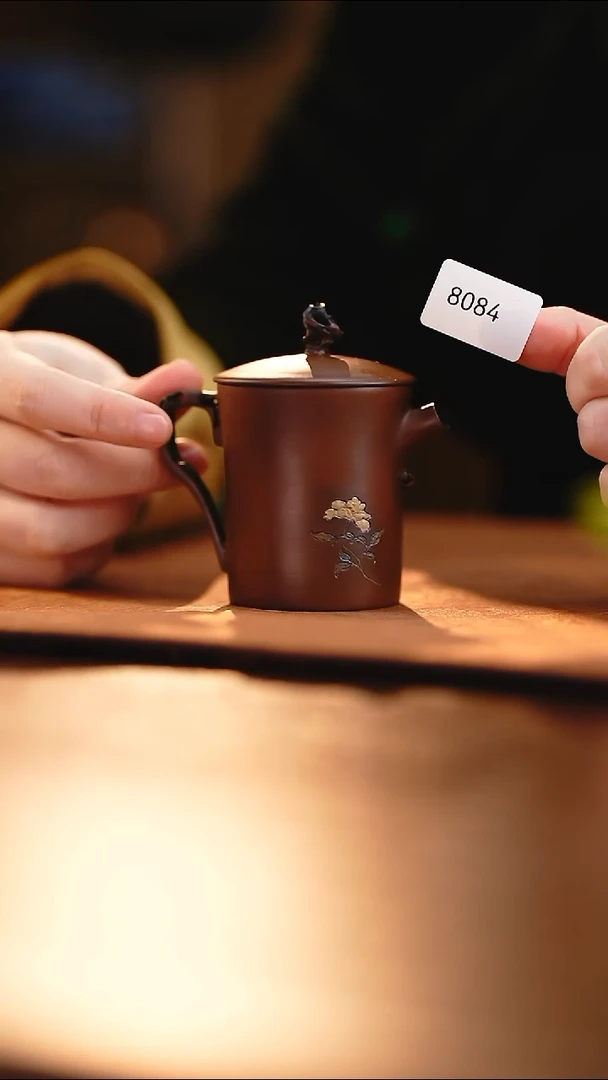 雲梦茶器紫陶茶壶8084
