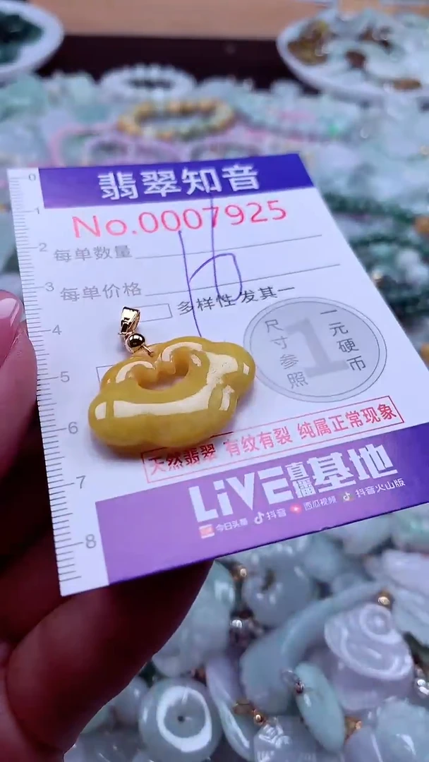 颈饰未镶嵌翡翠7925