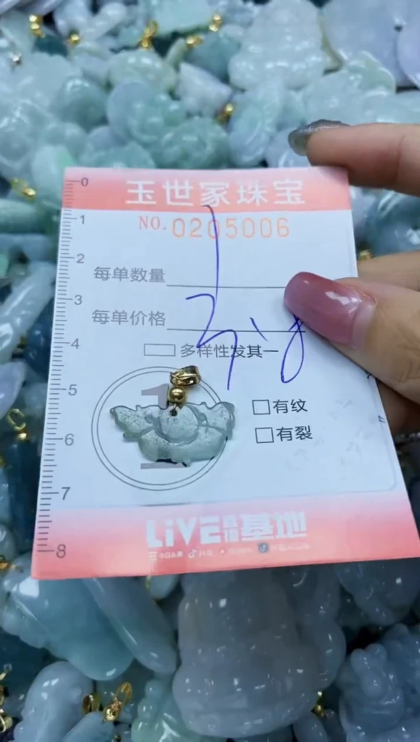 【闪购商品】翡翠颈饰未镶嵌闪购0205006