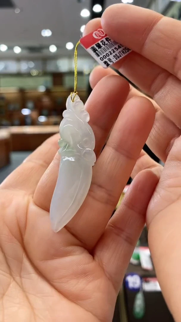 【闪购商品】翡翠颈饰未镶嵌龙牙