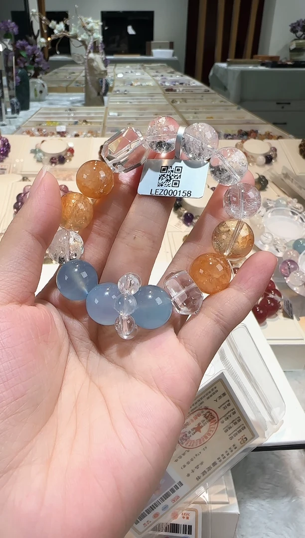 未镶嵌手串水晶手串