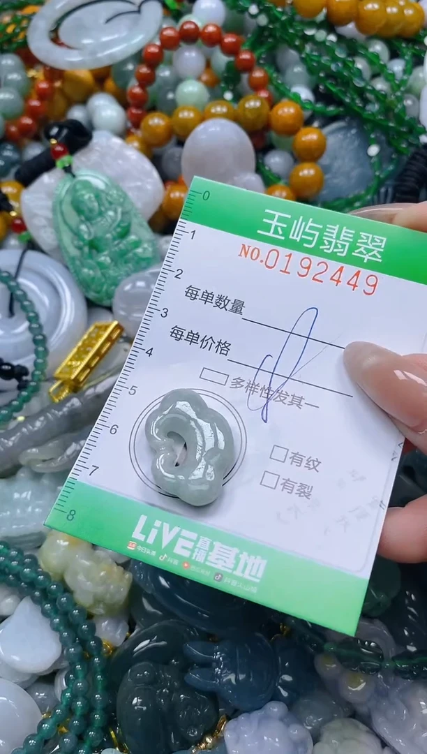 翡翠未镶嵌颈饰闪购0192449