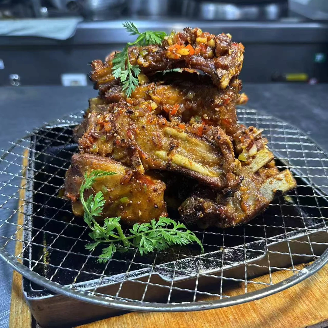 香烤孜然羊排出品教程