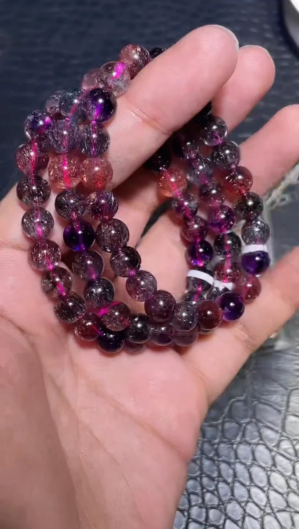 未镶嵌手链水晶超七单圈A8（多样性发其一）