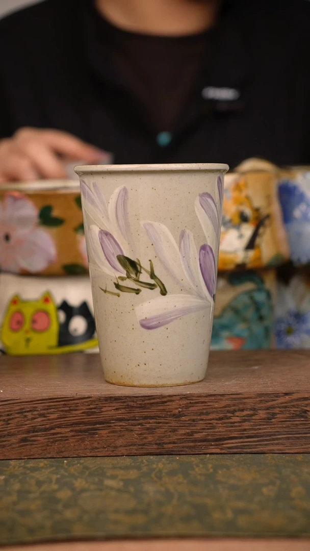 摆件泥垚手作 景德镇手工手绘器物