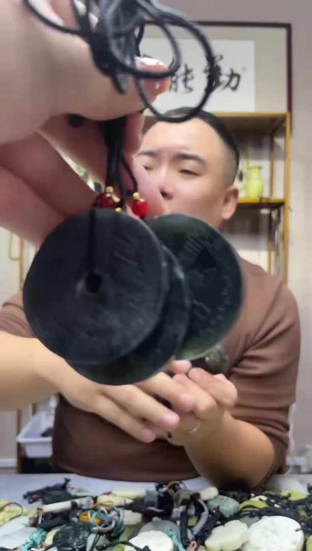 未镶嵌岫玉吊坠多样性发货*拍一发一