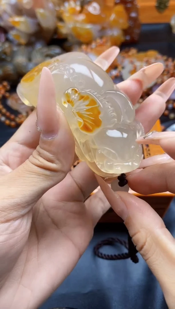 玛瑙/玉髓颈饰未镶嵌ll