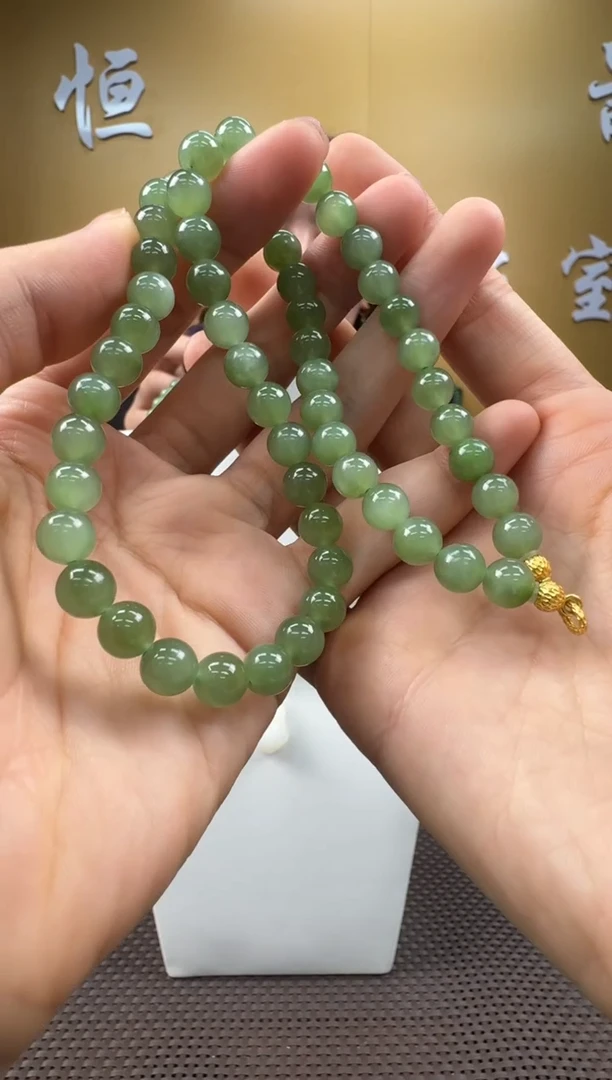 和田玉未镶嵌颈饰项链7-8多样性，发一