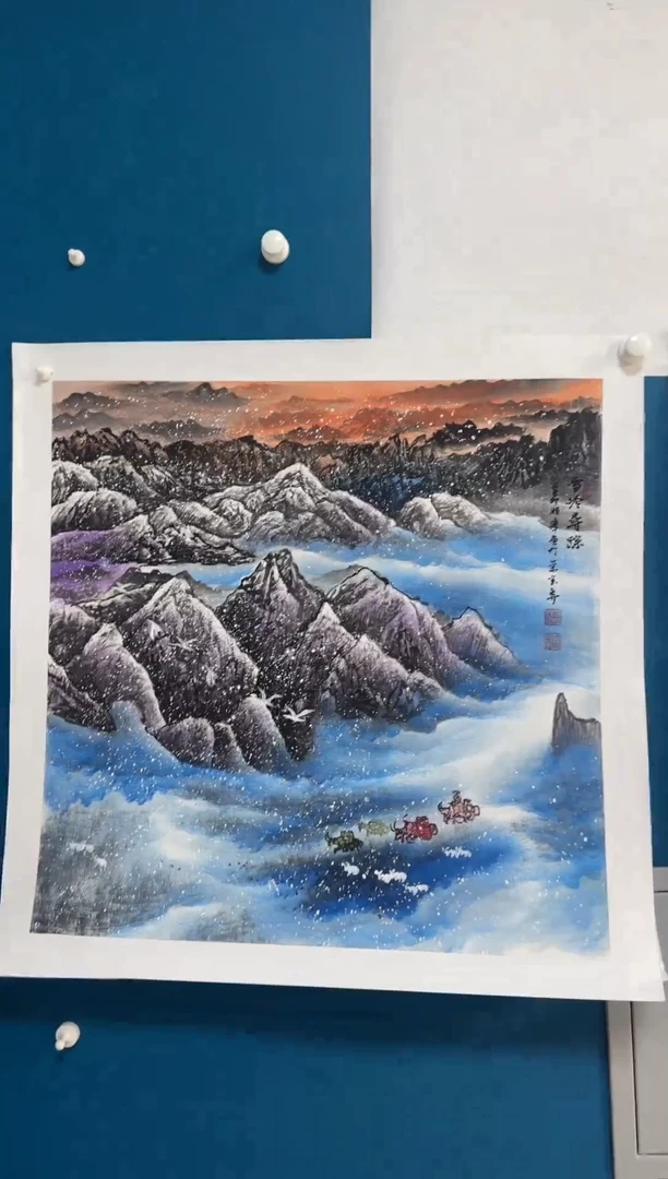 国画温朋举温朋举
