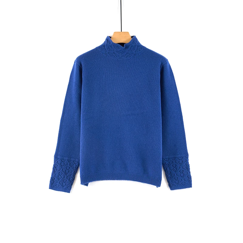 天山轻奢【100%山羊绒】2025新款时尚百搭纯色针织羊绒衫-YTNL5902T