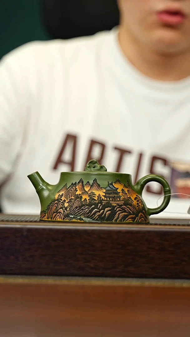 茶壶紫砂宜兴原矿 手工 紫砂壶容量240CC