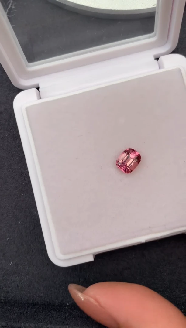 未镶嵌珠宝半成品碧玺1ct粉碧玺  定制   FG