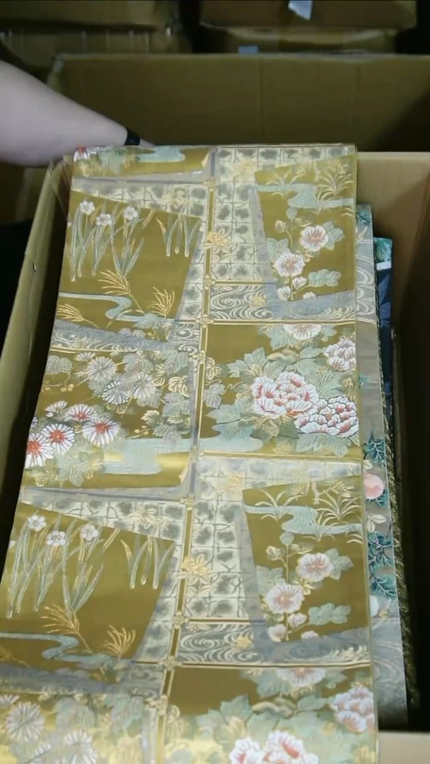 织绣织锦2五通花卉