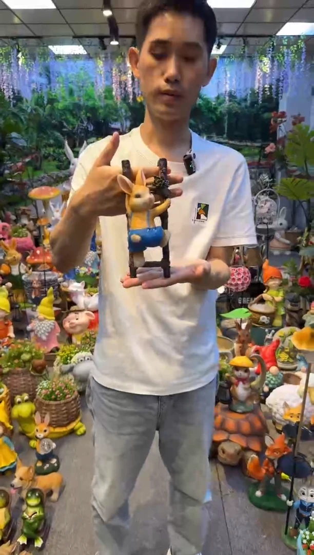 无花朵花园庭院摆件&00&