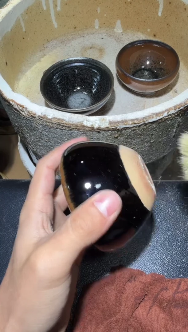 茶盏行云柴烧盏155